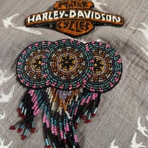 Harley-Davidson Beaded Hair Accessory - Multicolor